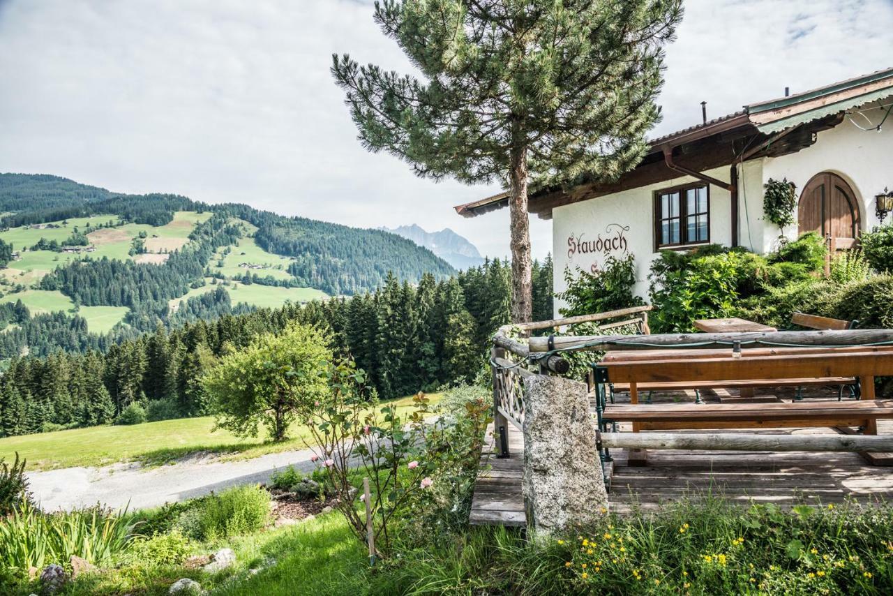 Berggasthof Staudachstub'N Kirchberg in Tirol Exterior foto
